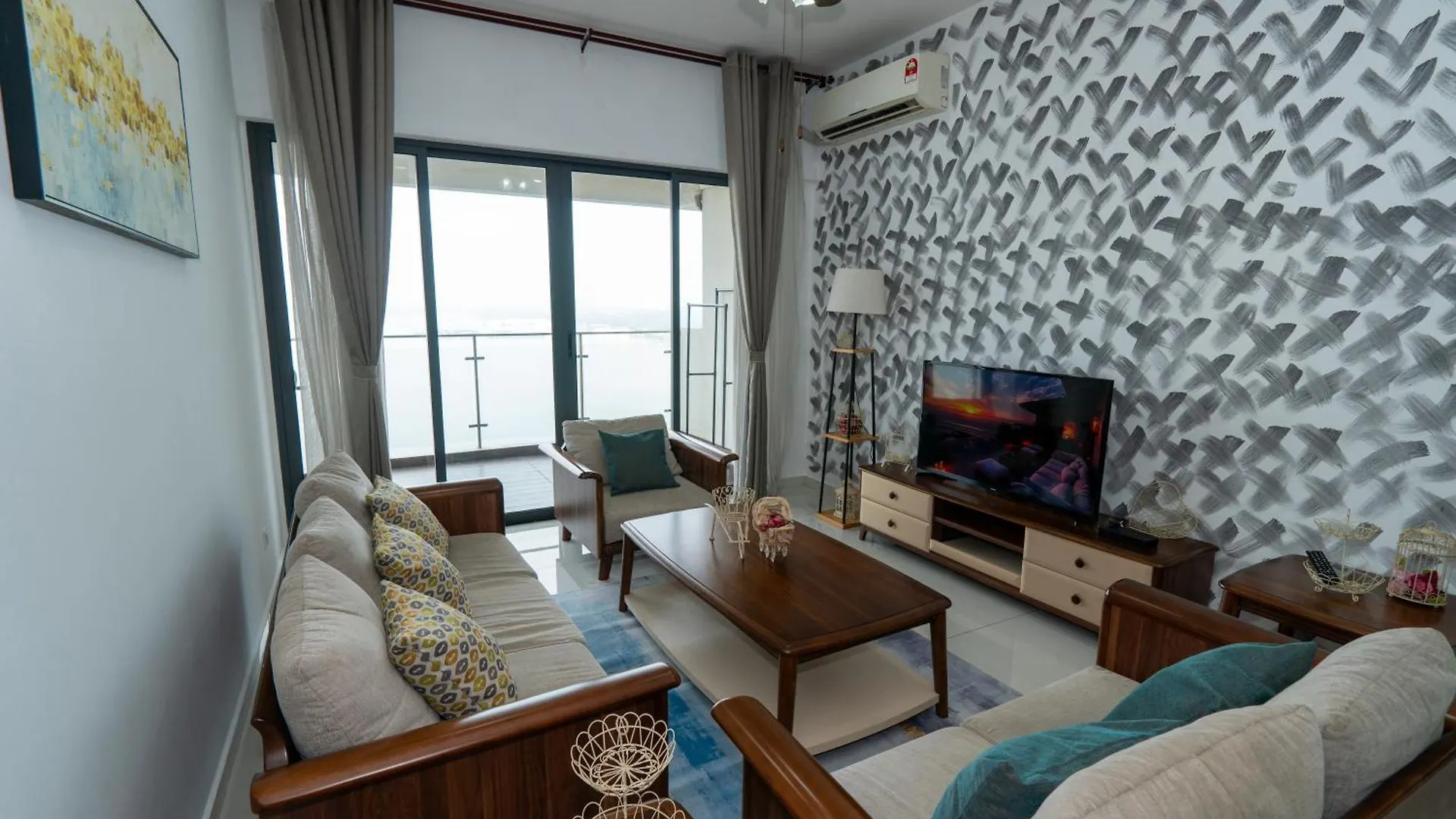 Bay Laurel Sunset Full Seaview Apartment Johor Bahru 0*,